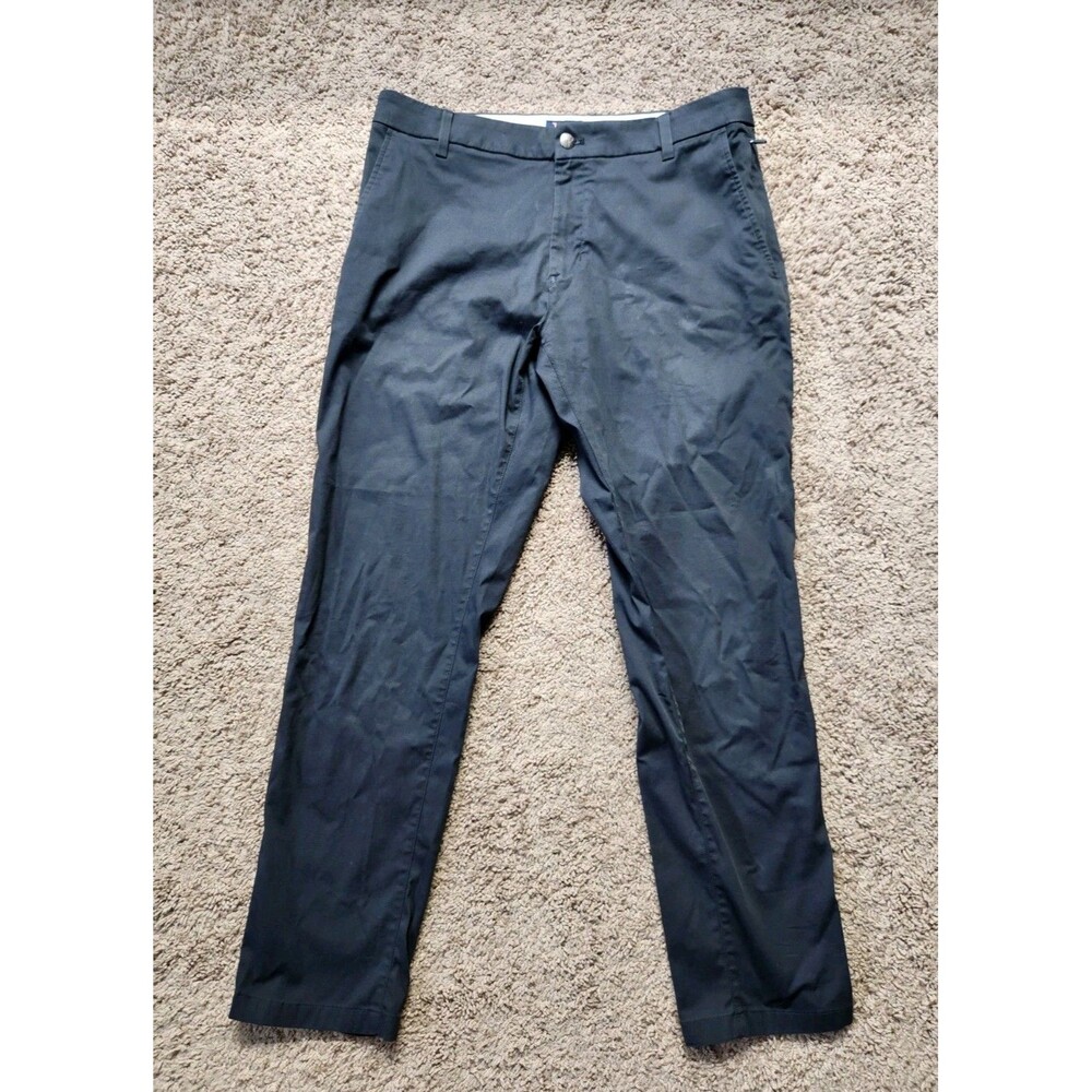 Birddogs Chino Pants Mens 34x30 Graphite Gray Performance Unlined Slim Fit